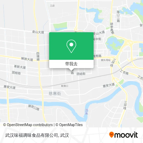 武汉味福调味食品有限公司地图