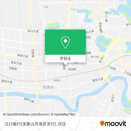 汉口银行(吴家山开发区支行)地图