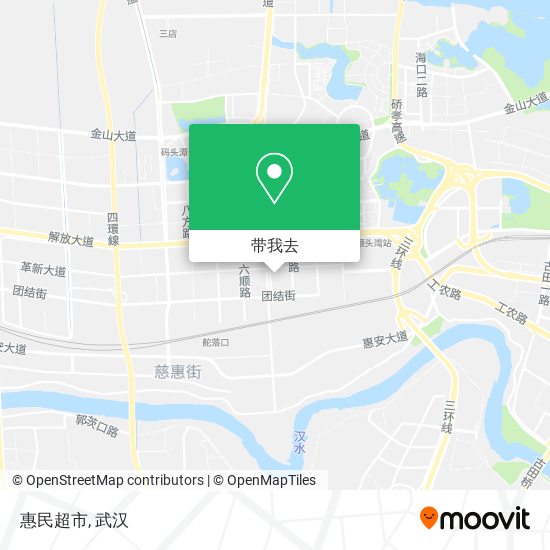 惠民超市地图