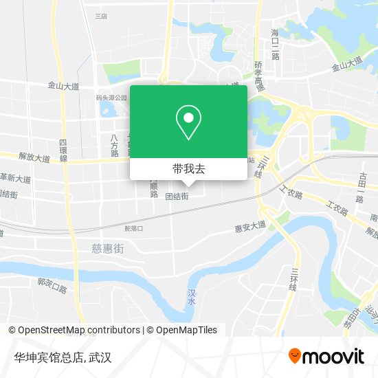 华坤宾馆总店地图
