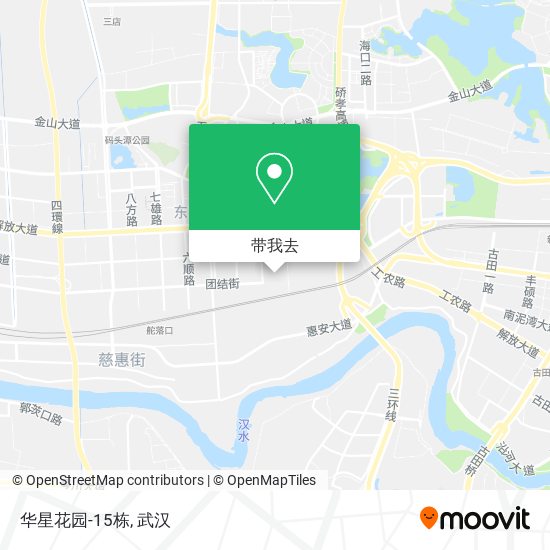 华星花园-15栋地图