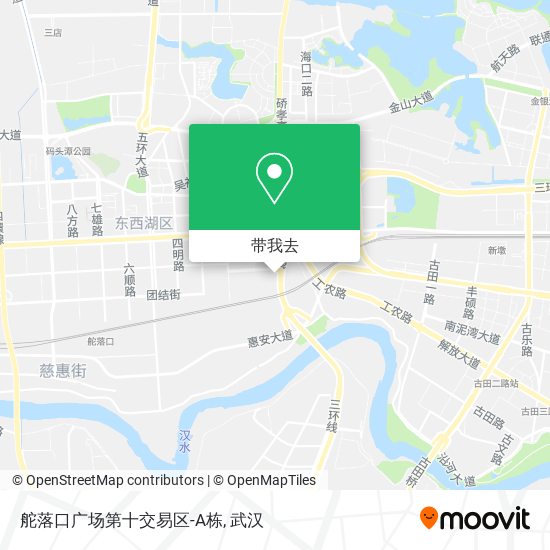 舵落口广场第十交易区-A栋地图