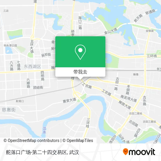 舵落口广场-第二十四交易区地图