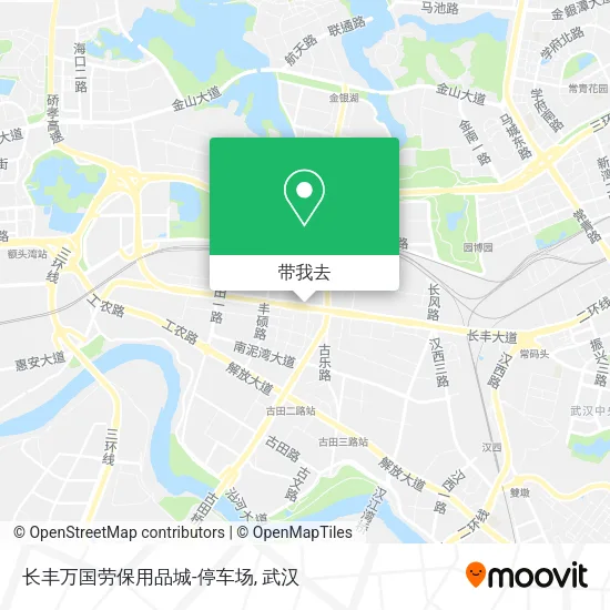 长丰万国劳保用品城-停车场地图