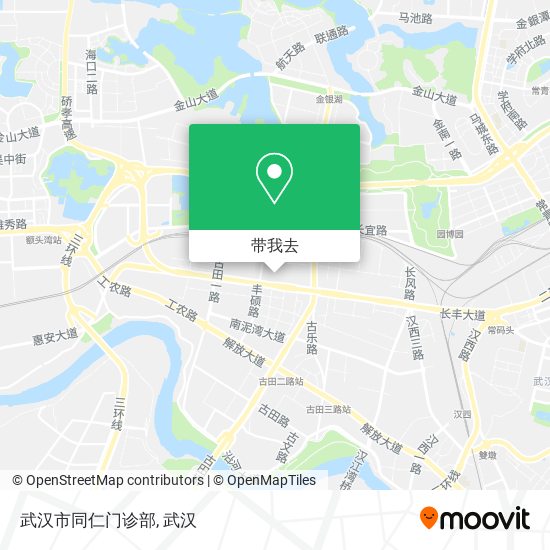 武汉市同仁门诊部地图