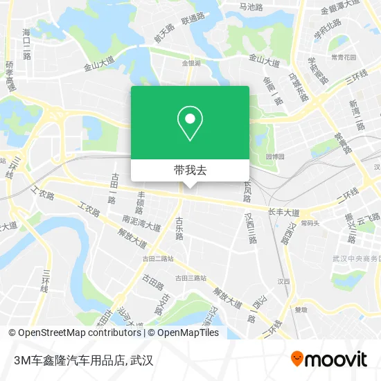 3M车鑫隆汽车用品店地图