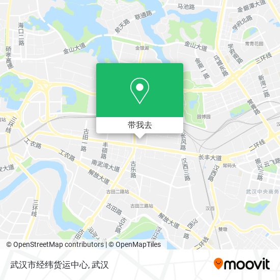 武汉市经纬货运中心地图