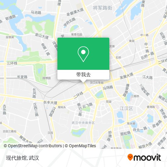 现代旅馆地图