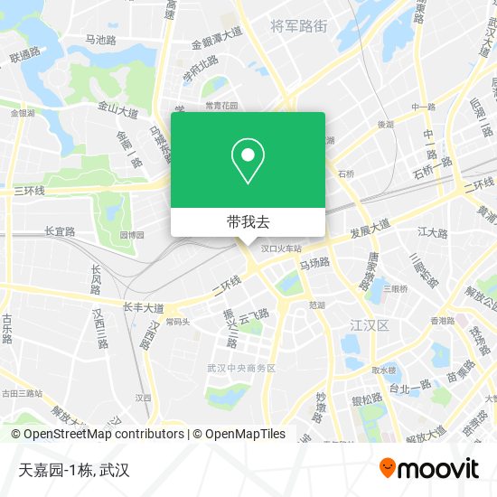 天嘉园-1栋地图