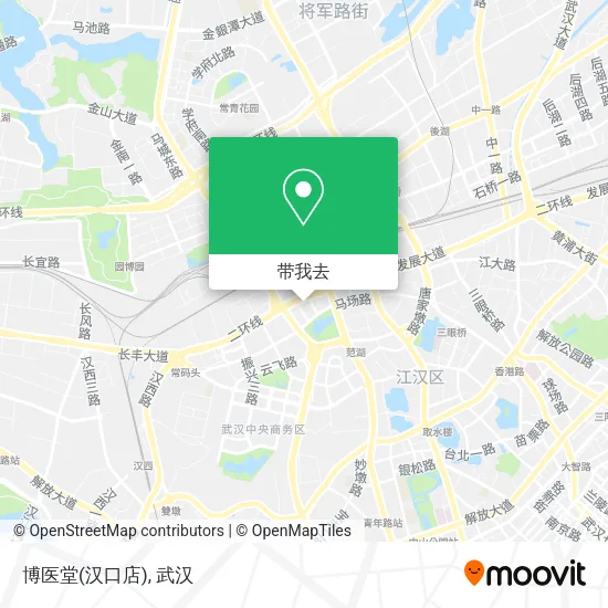 博医堂(汉口店)地图