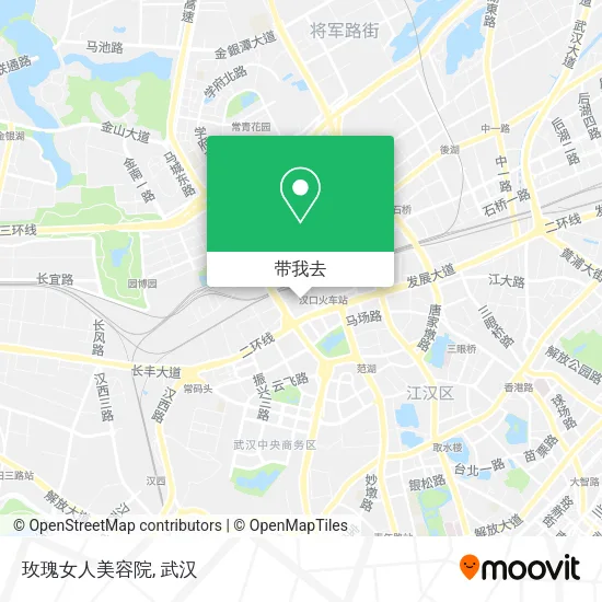玫瑰女人美容院地图