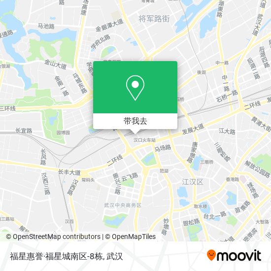 福星惠誉·福星城南区-8栋地图