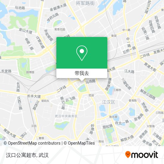 汉口公寓超市地图