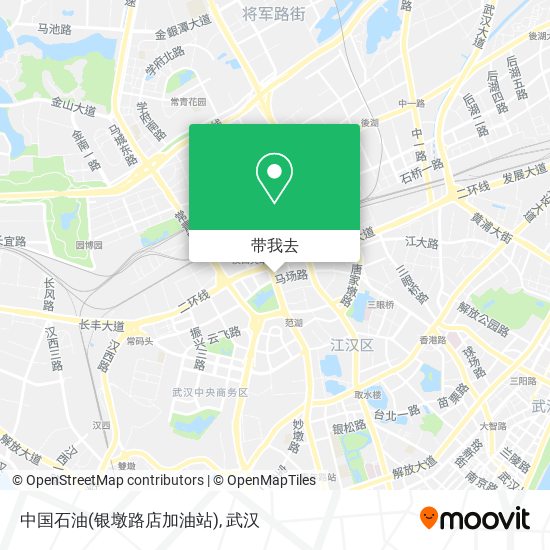 中国石油(银墩路店加油站)地图