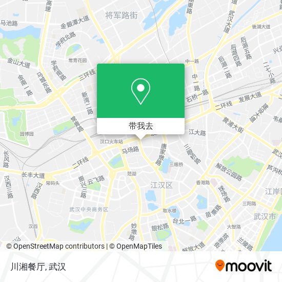 川湘餐厅地图