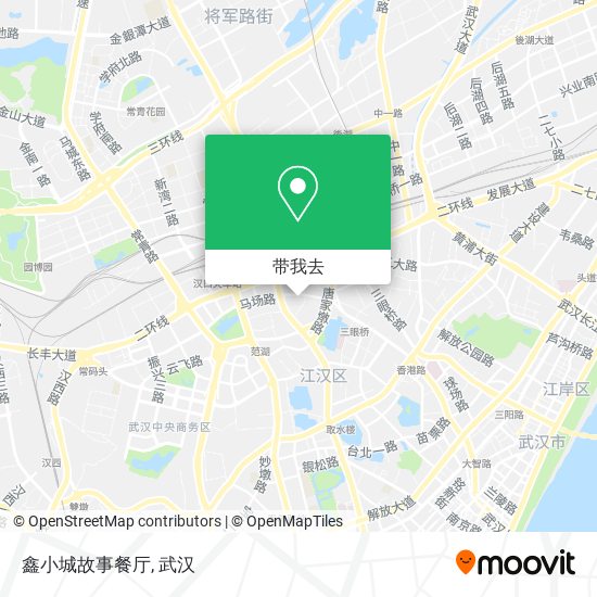 鑫小城故事餐厅地图