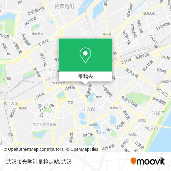 武汉市光学计量检定站地图