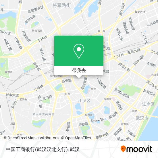 中国工商银行(武汉汉北支行)地图