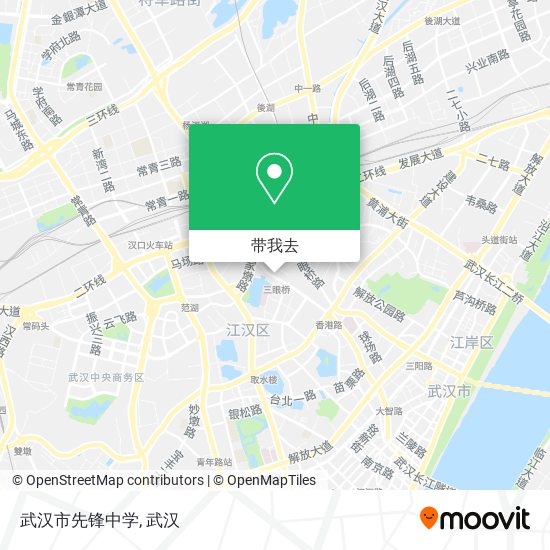 武汉市先锋中学地图