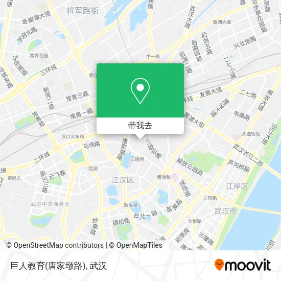 巨人教育(唐家墩路)地图