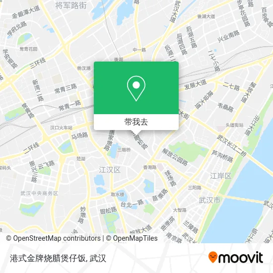 港式金牌烧腊煲仔饭地图