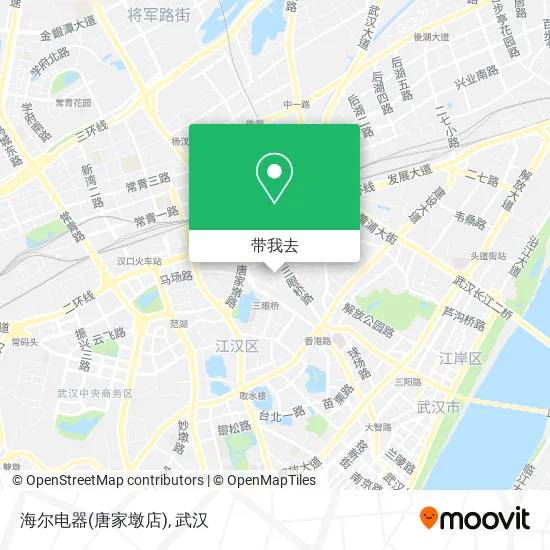 海尔电器(唐家墩店)地图