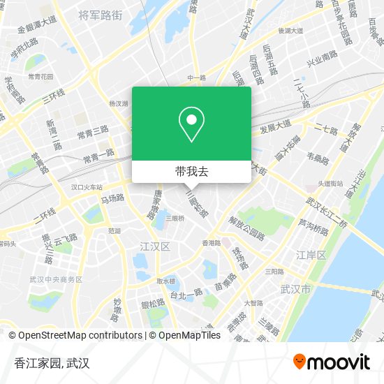 香江家园地图