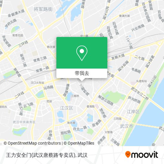 王力安全门(武汉唐蔡路专卖店)地图
