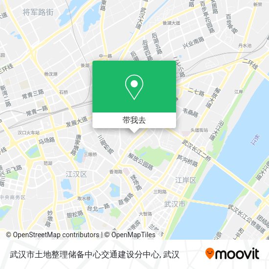 武汉市土地整理储备中心交通建设分中心地图