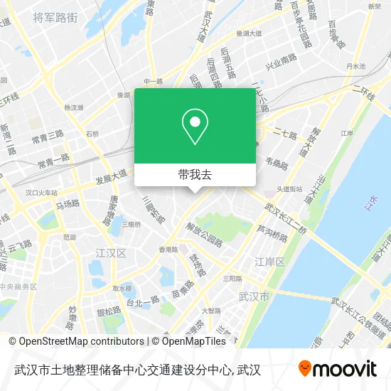 武汉市土地整理储备中心交通建设分中心地图