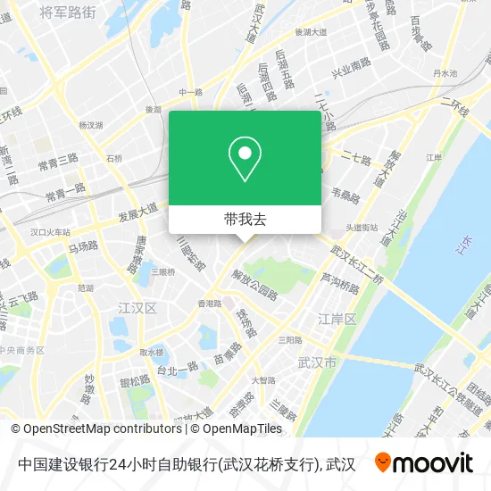 中国建设银行24小时自助银行(武汉花桥支行)地图