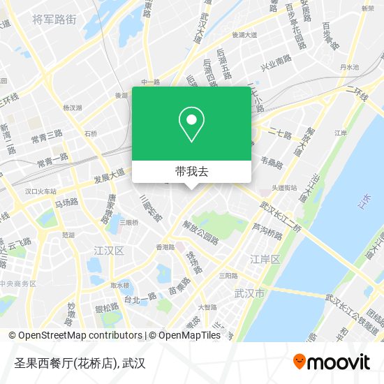 圣果西餐厅(花桥店)地图