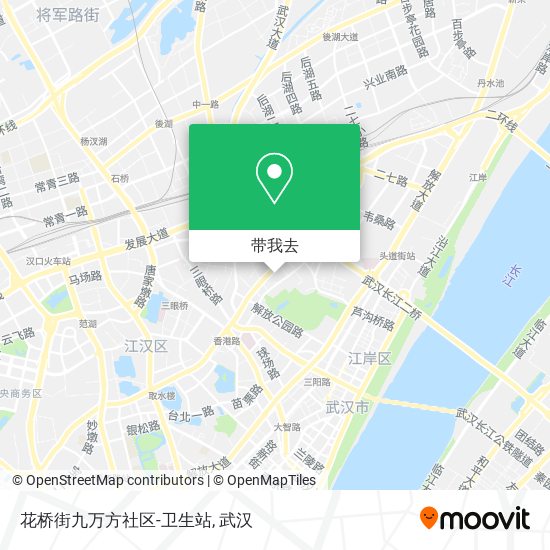花桥街九万方社区-卫生站地图
