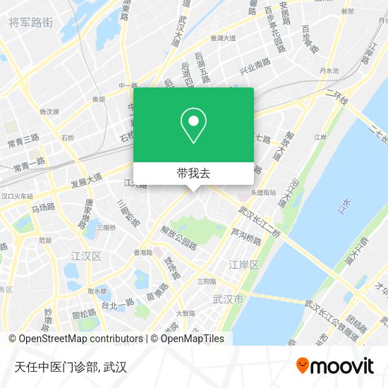天任中医门诊部地图