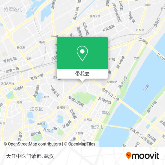 天任中医门诊部地图
