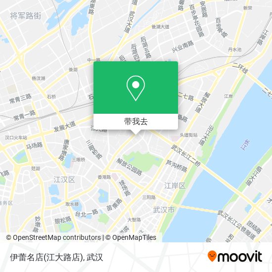 伊蕾名店(江大路店)地图