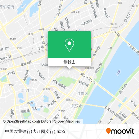 中国农业银行(大江园支行)地图