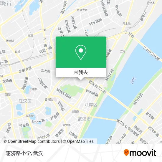 惠济路小学地图
