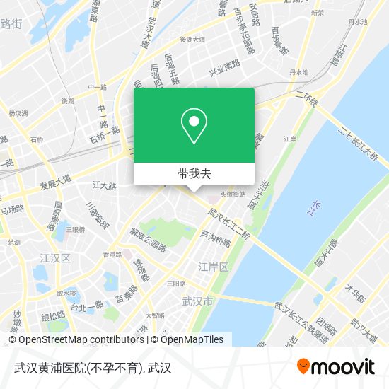 武汉黄浦医院(不孕不育)地图