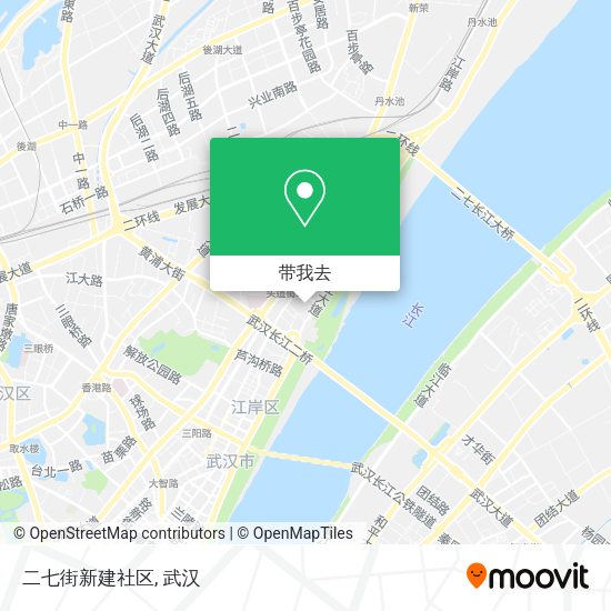 二七街新建社区地图