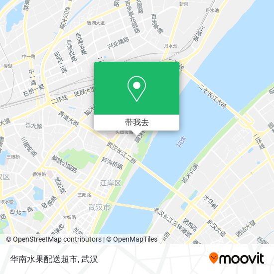 华南水果配送超市地图