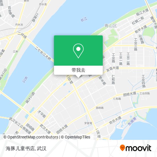 海豚儿童书店地图