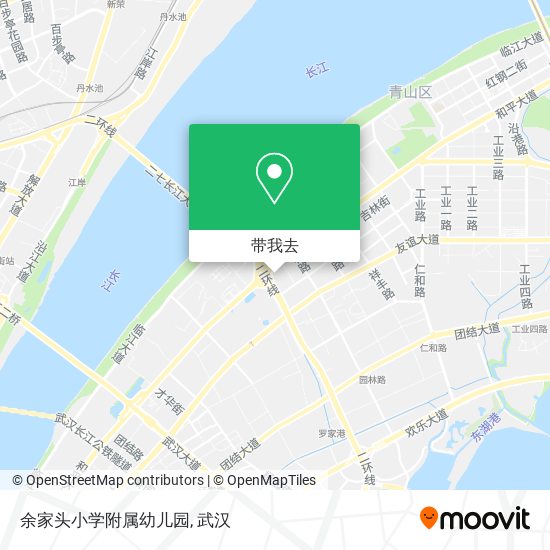 余家头小学附属幼儿园地图