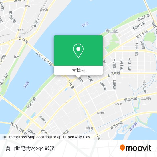 奥山世纪城V公馆地图