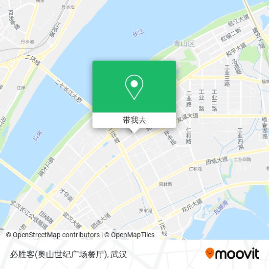 必胜客(奥山世纪广场餐厅)地图