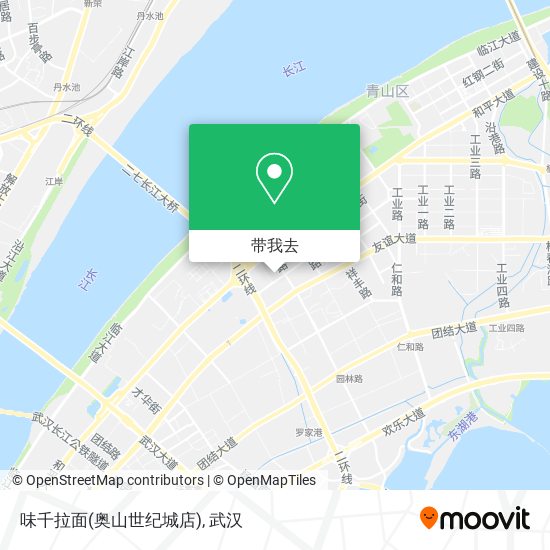 味千拉面(奥山世纪城店)地图