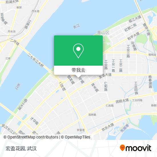 宏盈花园地图