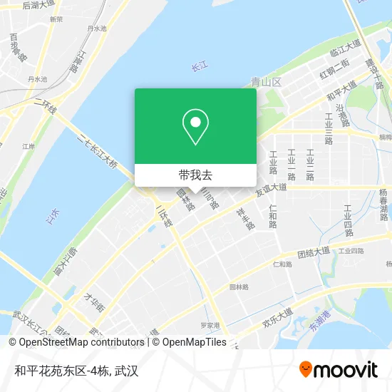 和平花苑东区-4栋地图