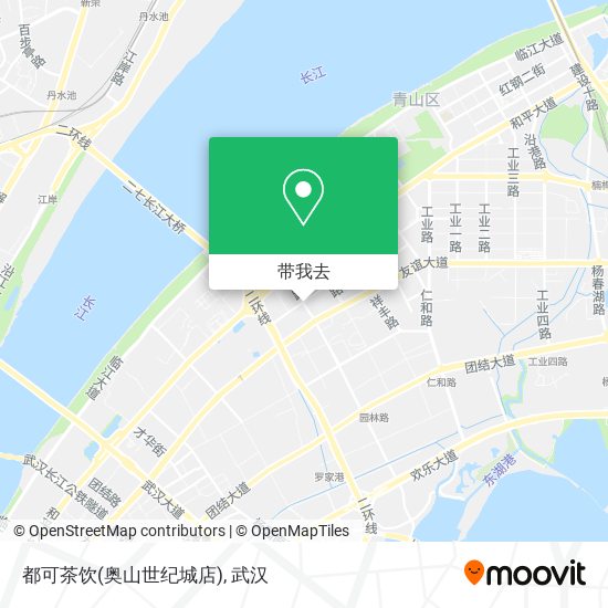 都可茶饮(奥山世纪城店)地图