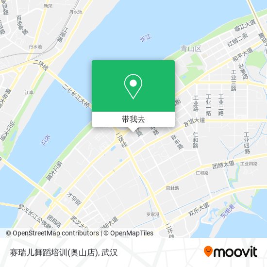 赛瑞儿舞蹈培训(奥山店)地图